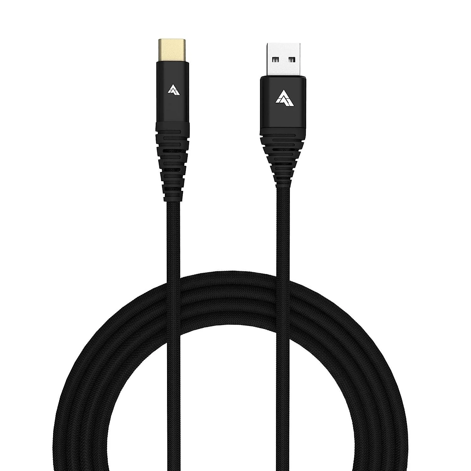 DR VAKU ® DURATUF GOLD PLATED DASH 25W USB-A to Type-C Fast Charging Cable