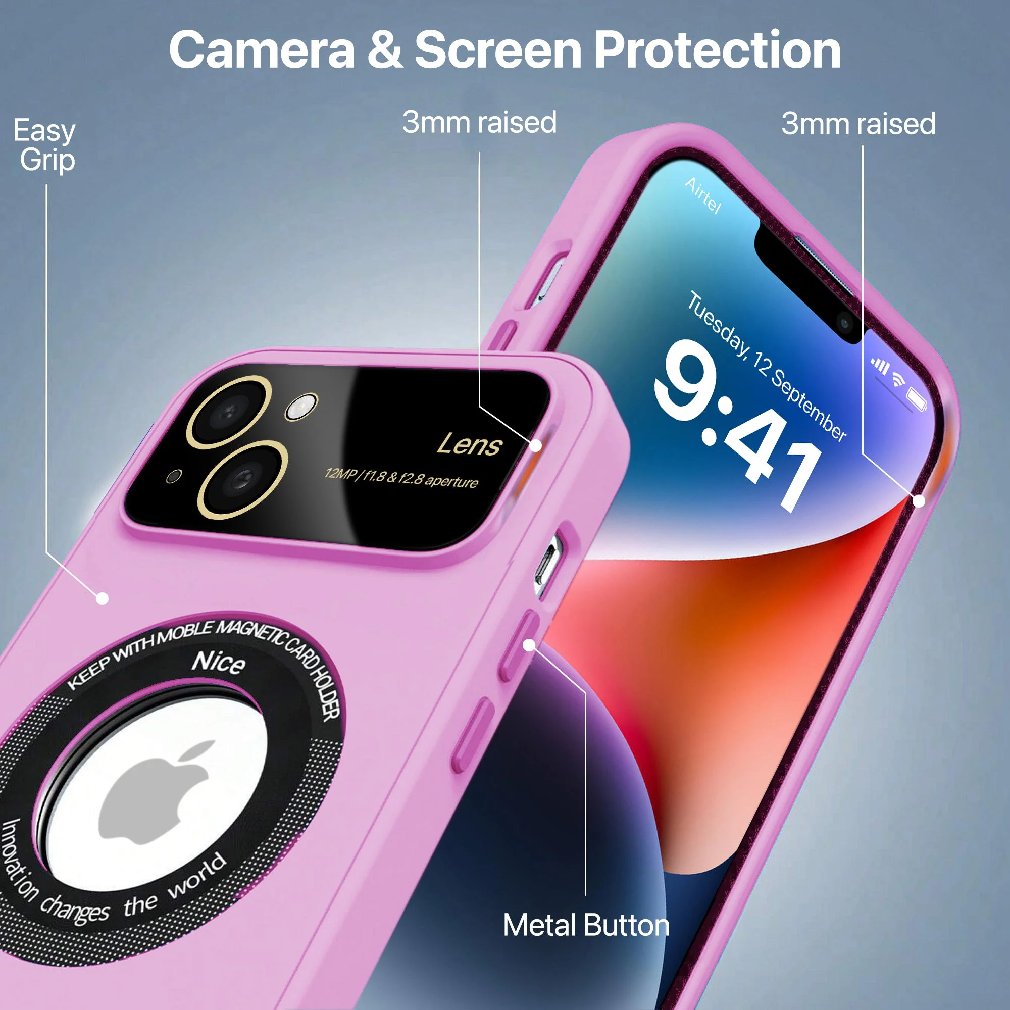 Vaku ® Apple iPhone 14 Polarized Magnetic Magpro Back Cover - Image 7