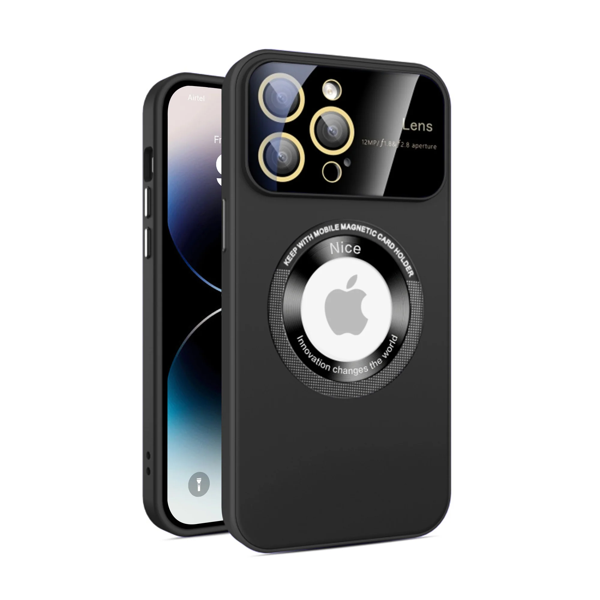 Vaku ® Apple iPhone 14 Pro Polarized Magnetic Magpro Back Cover