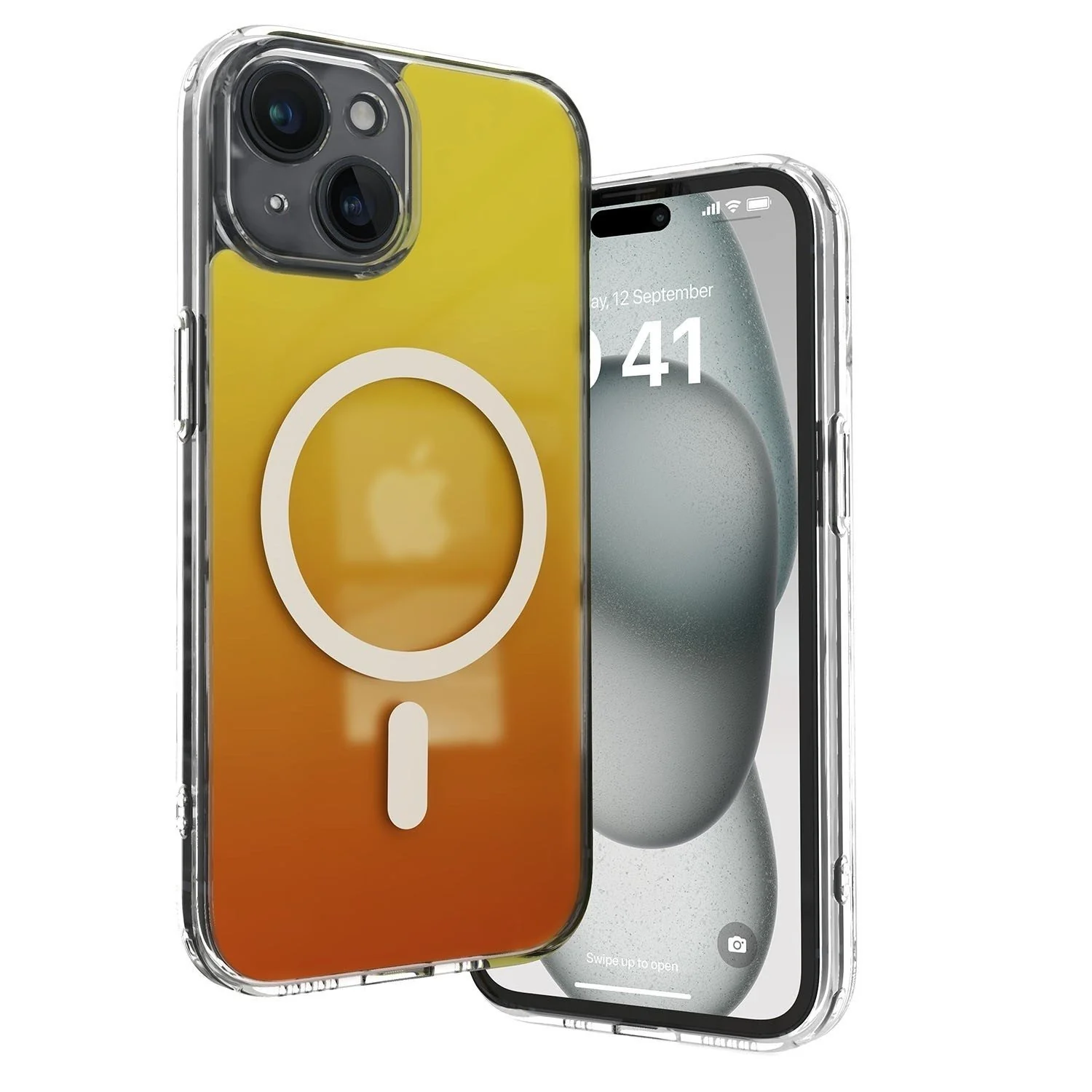 Vaku ® Apple iPhone 15 Series Infinity MagPro Gradient Colored Back Cover