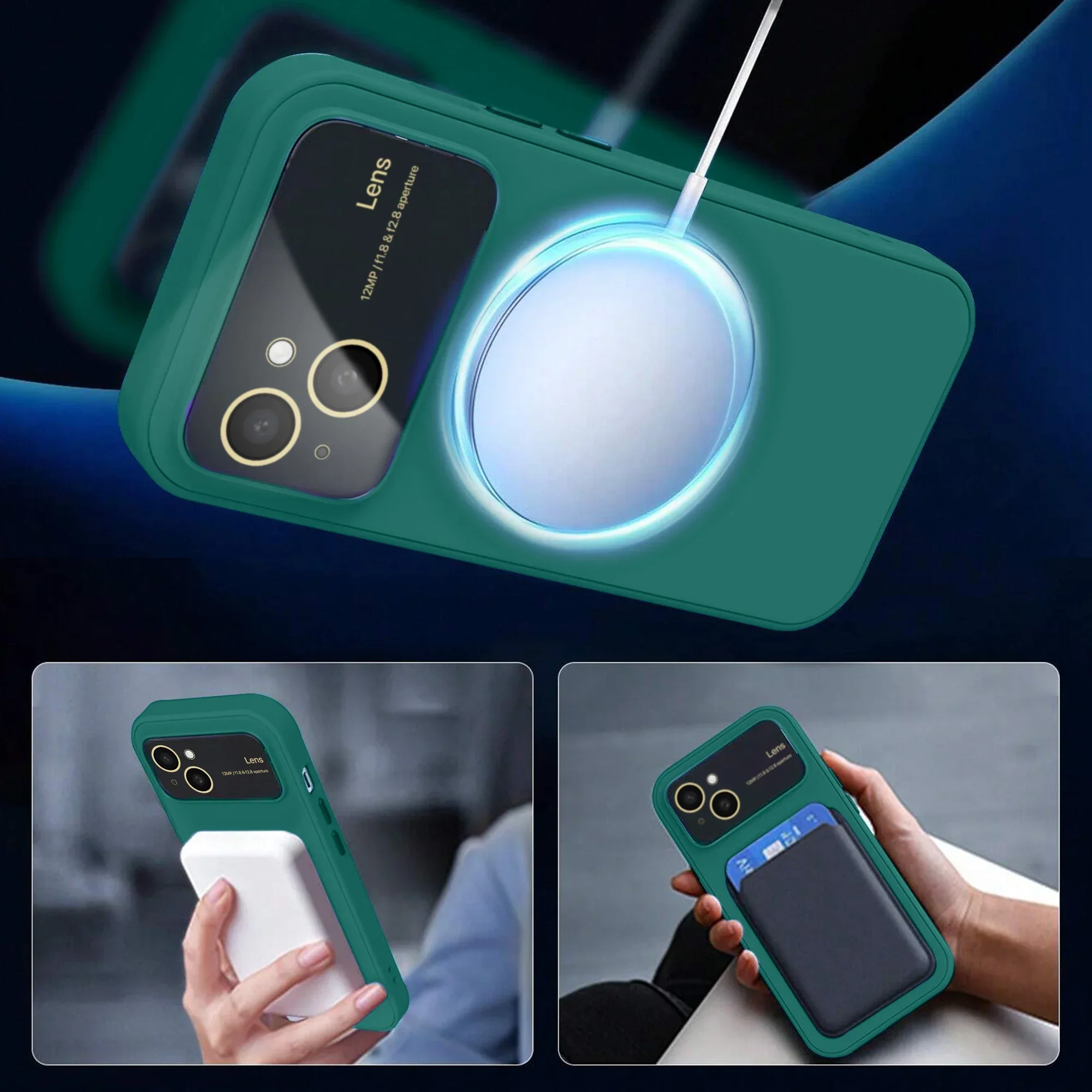 Vaku ® Apple iPhone 15 Plus Polarized Magnetic Magpro Back Cover - Image 5