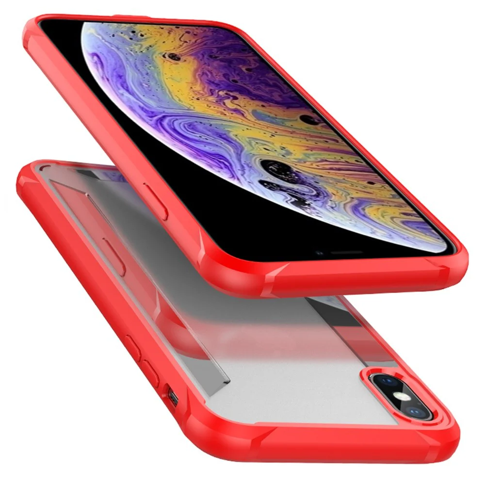 VAKU® For Apple iPhone X / XS Hybrid Protective Clear Case Back Cover - Image 13