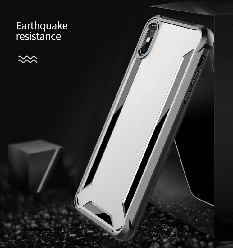 VAKU® For Apple iPhone X / XS Hybrid Protective Clear Case Back Cover - Image 4