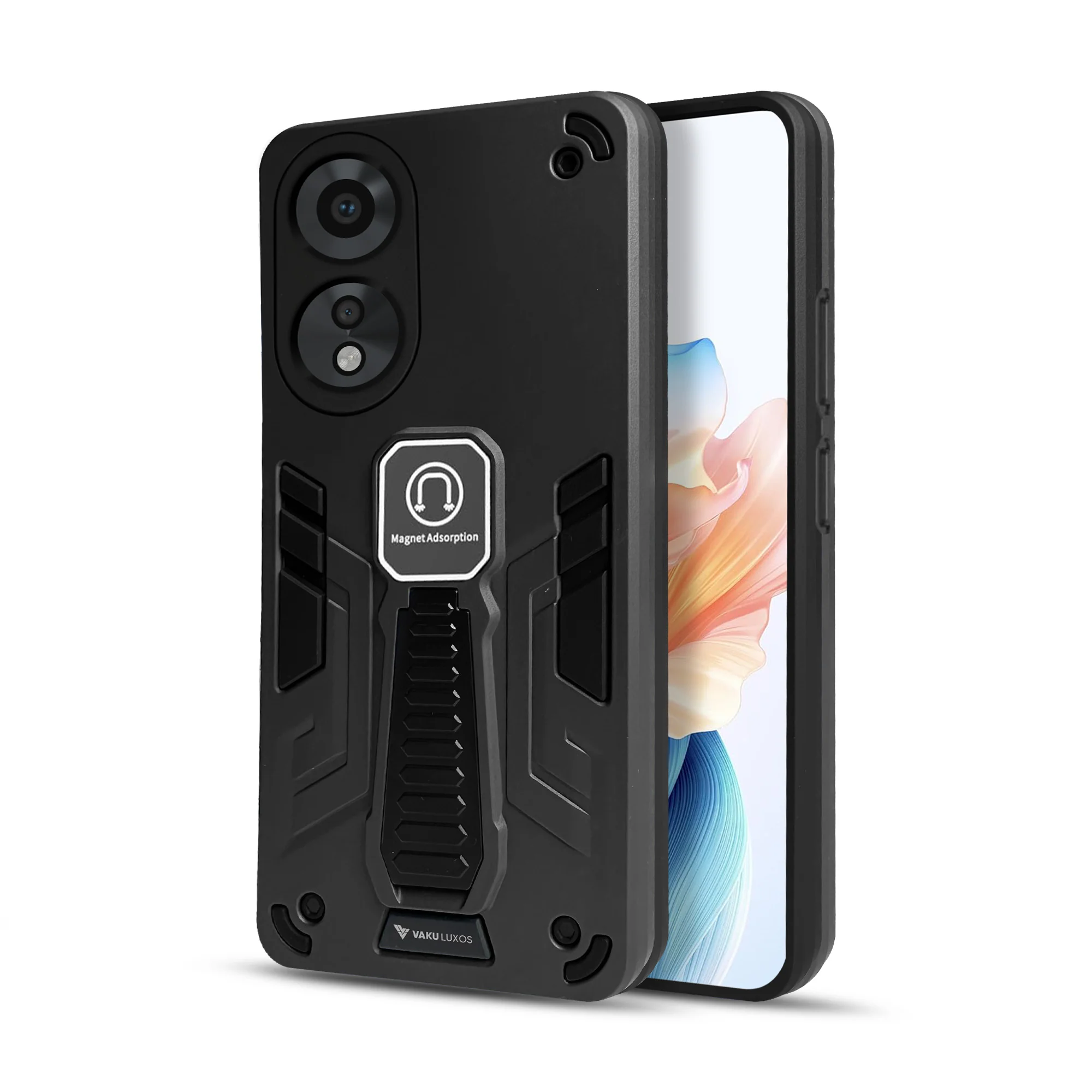 Vaku ® Oppo A38 Valor Military Grade Shockproof Back Cover