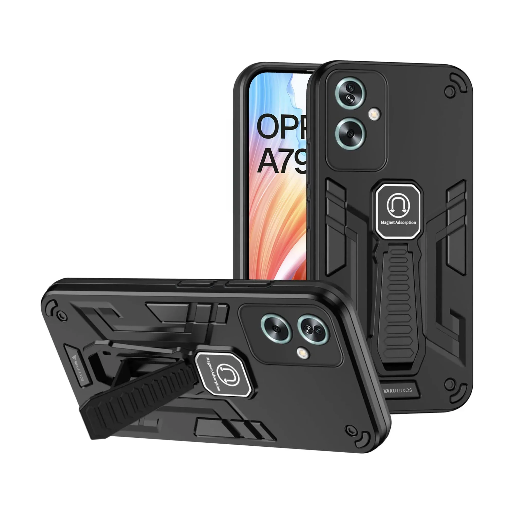 Vaku ® Oppo A79 5G Valor Military Grade Shockproof Back Cover