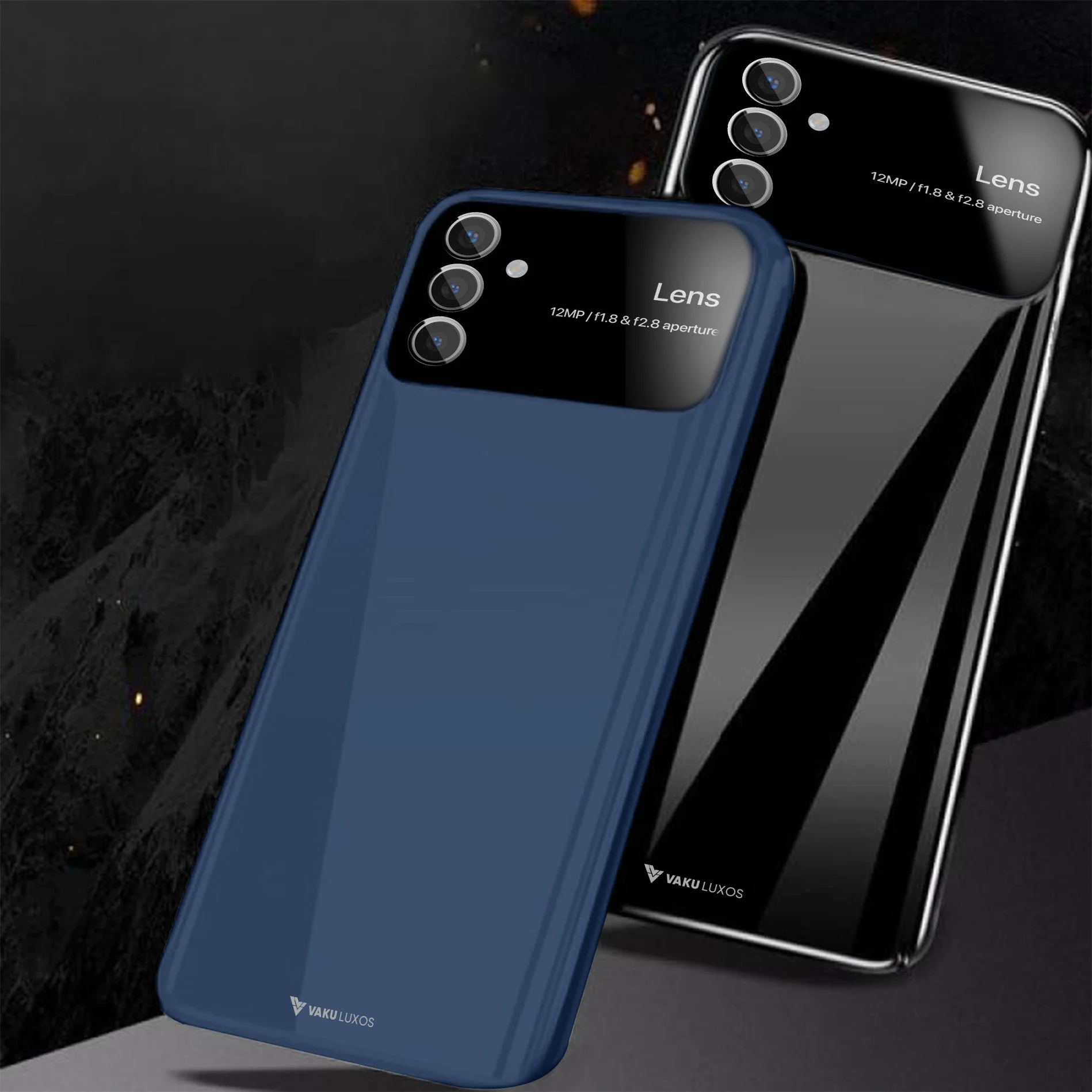 Vaku ® Samsung Galaxy A54 5G Glazed Polarized Camera Lens Protector Back Cover - Image 7