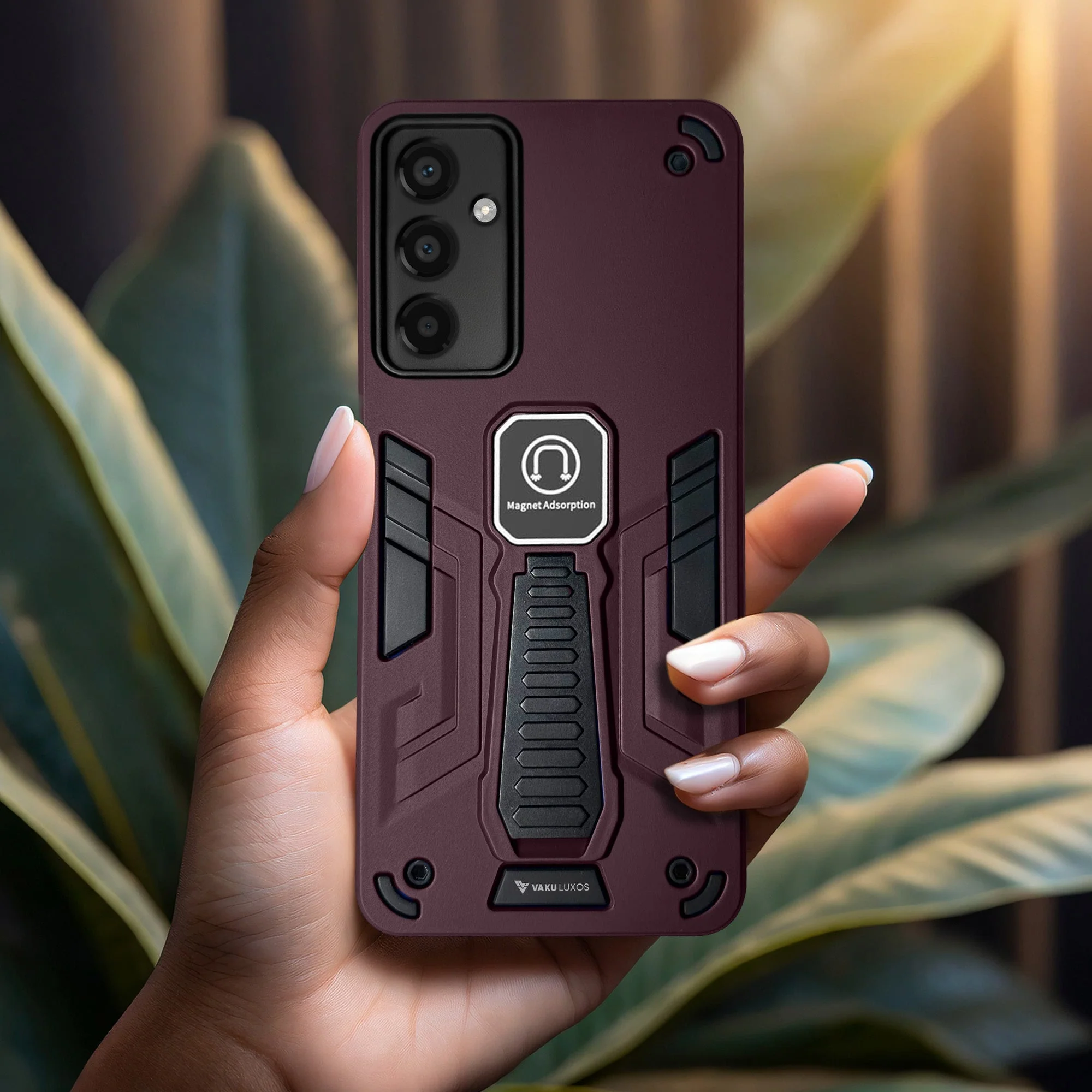 Vaku ® Samsung Galaxy F23 5G Valor Military Grade Shockproof Back Cover - Image 4