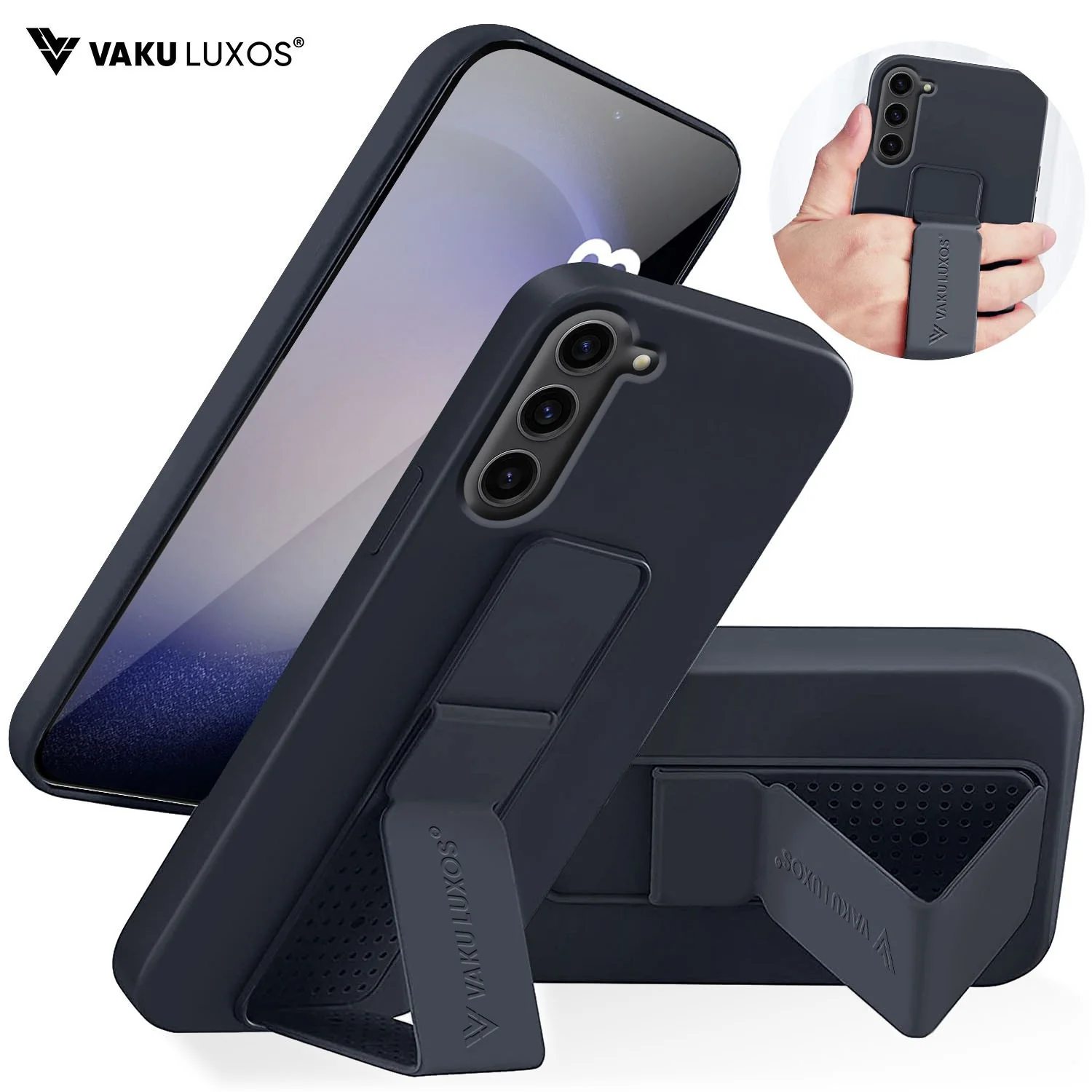 Vaku ® Samsung Galaxy S23 Harbor Grip Multi-Functional TPU Back Cover - Image 4