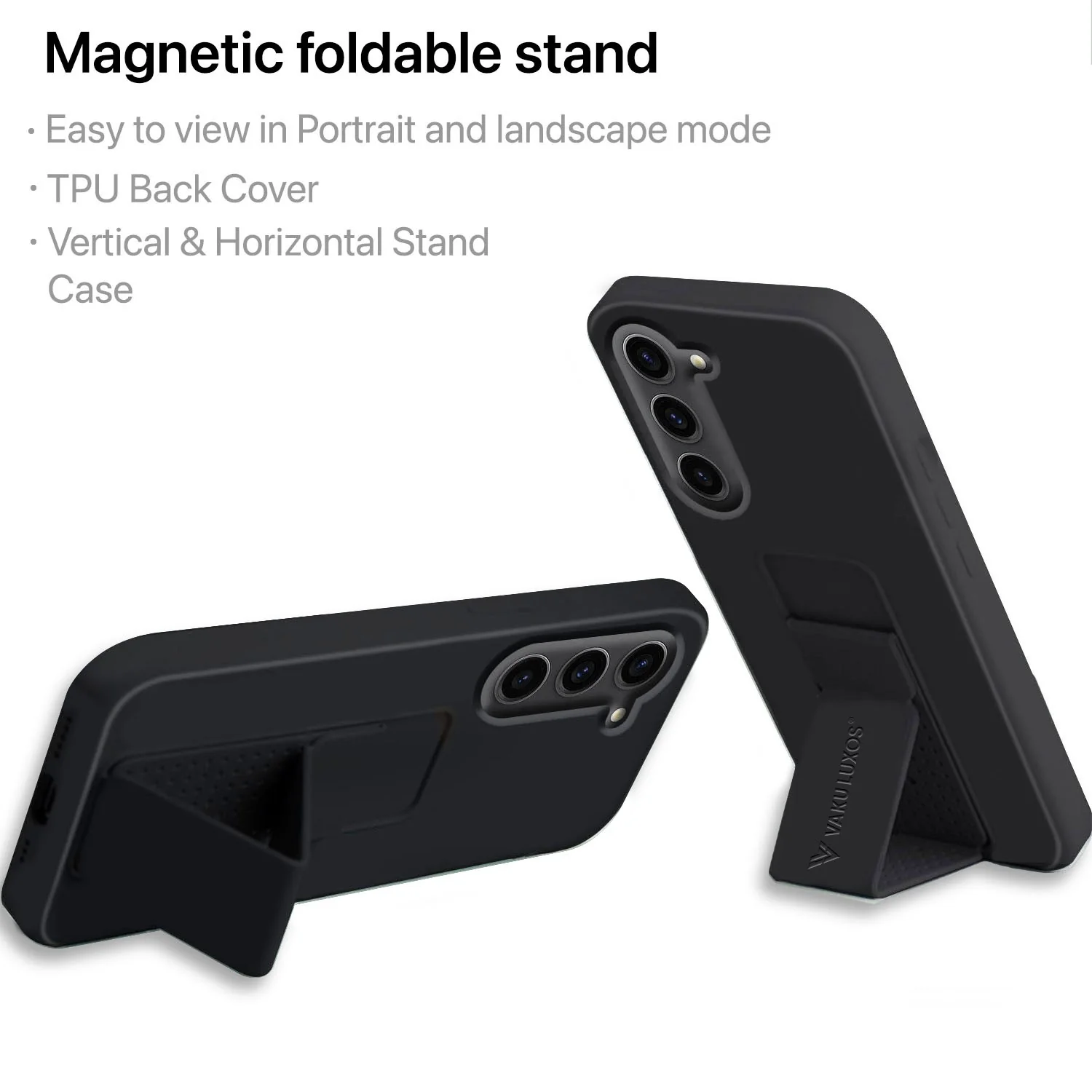 Vaku ® Samsung Galaxy S23 Harbor Grip Multi-Functional TPU Back Cover - Image 7