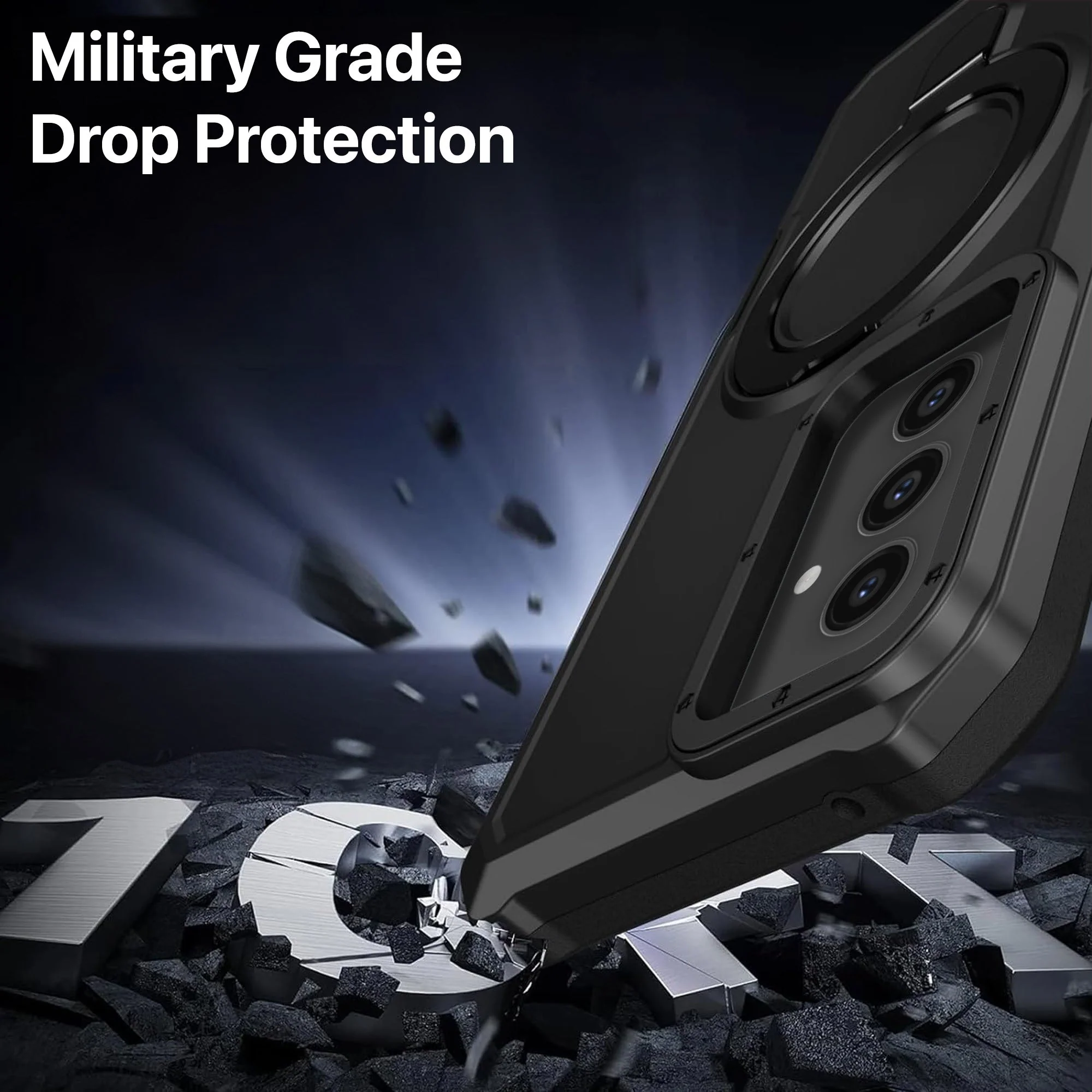 Vaku ® Samsung Galaxy S24 5G Astor Military Grade Armor Protective Back cover - Image 6