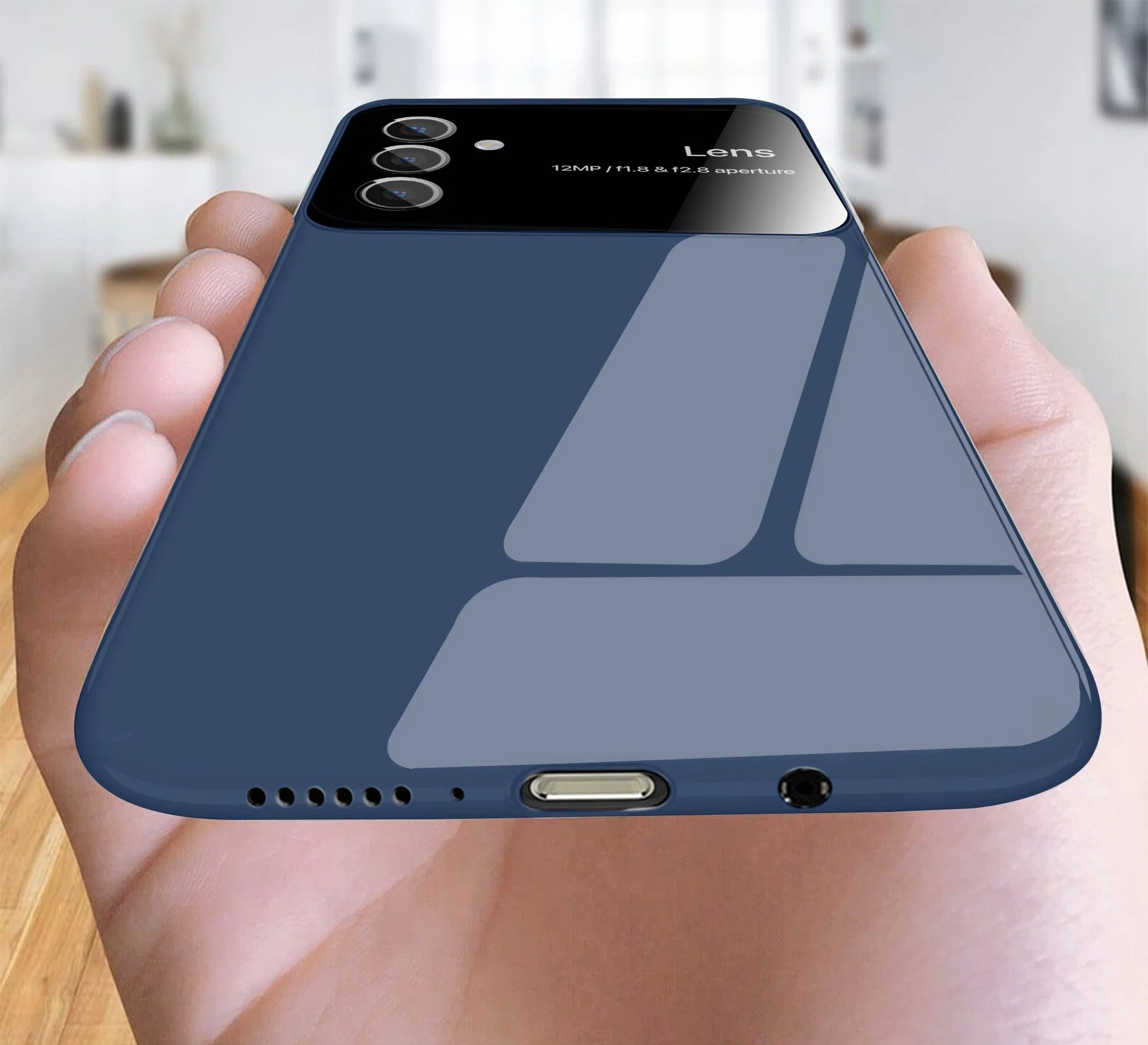 Vaku ® Samsung Galaxy S24 5G Glazed Polarized Camera Lens Protector Back Cover - Image 3