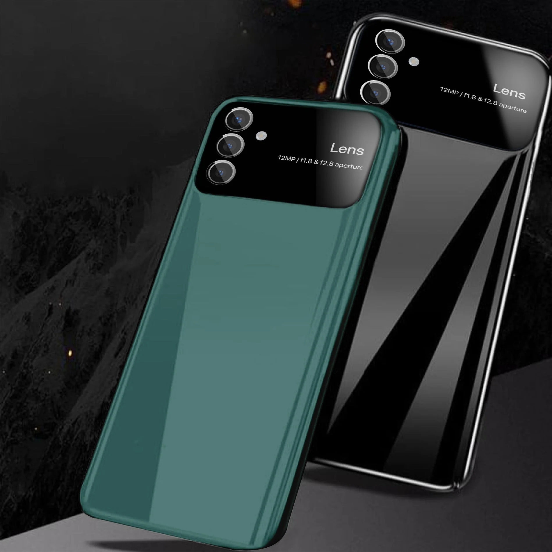Vaku ® Samsung Galaxy S24 Plus Glazed Polarized Camera Lens Protector Back Cover - Image 13