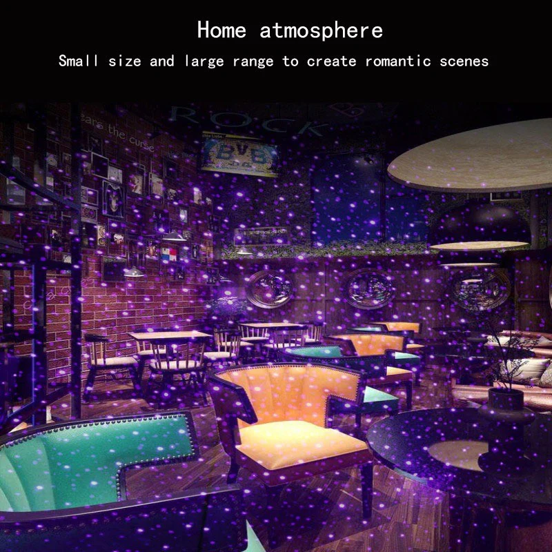 Vaku Ā® Star Light Decoration Ambience USB Projector - Image 4