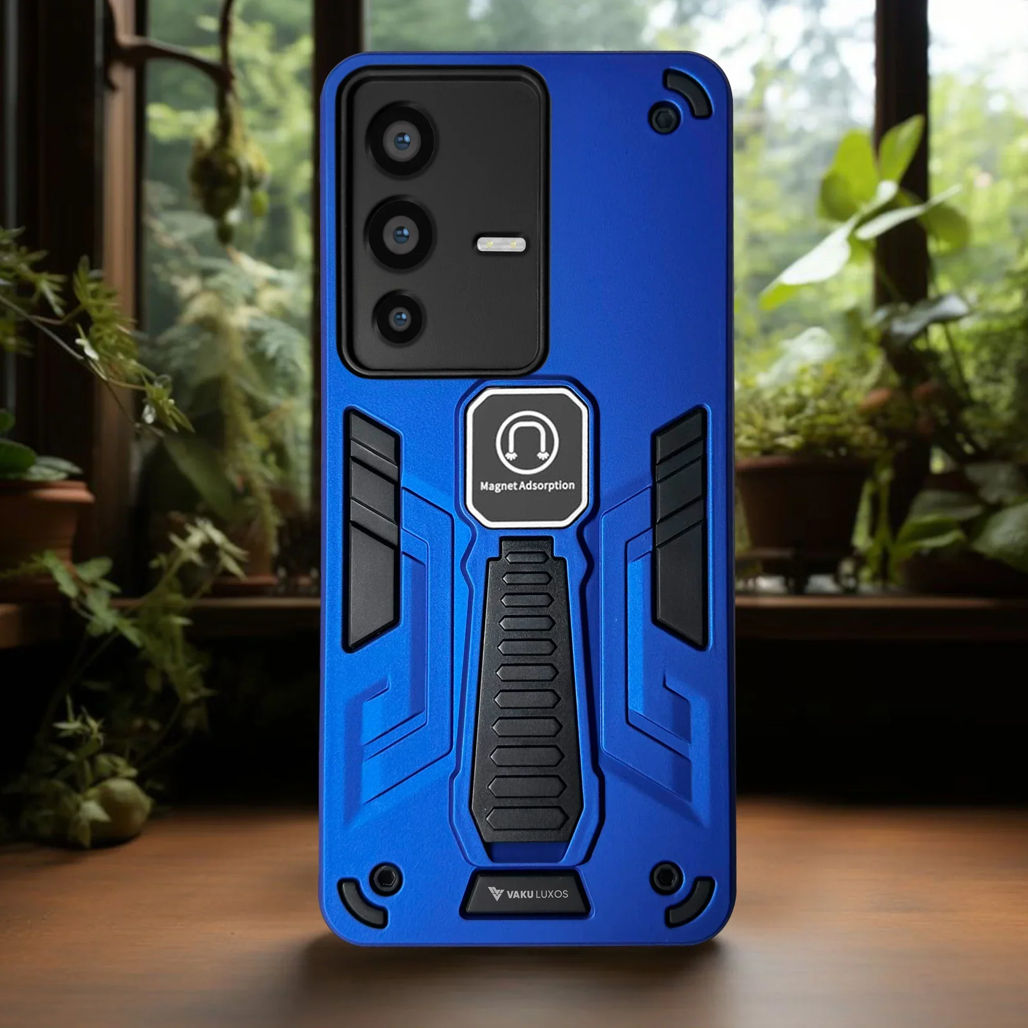 Vaku ® Vivo V23 5G Valor Military Grade Shockproof Back Cover - Image 2