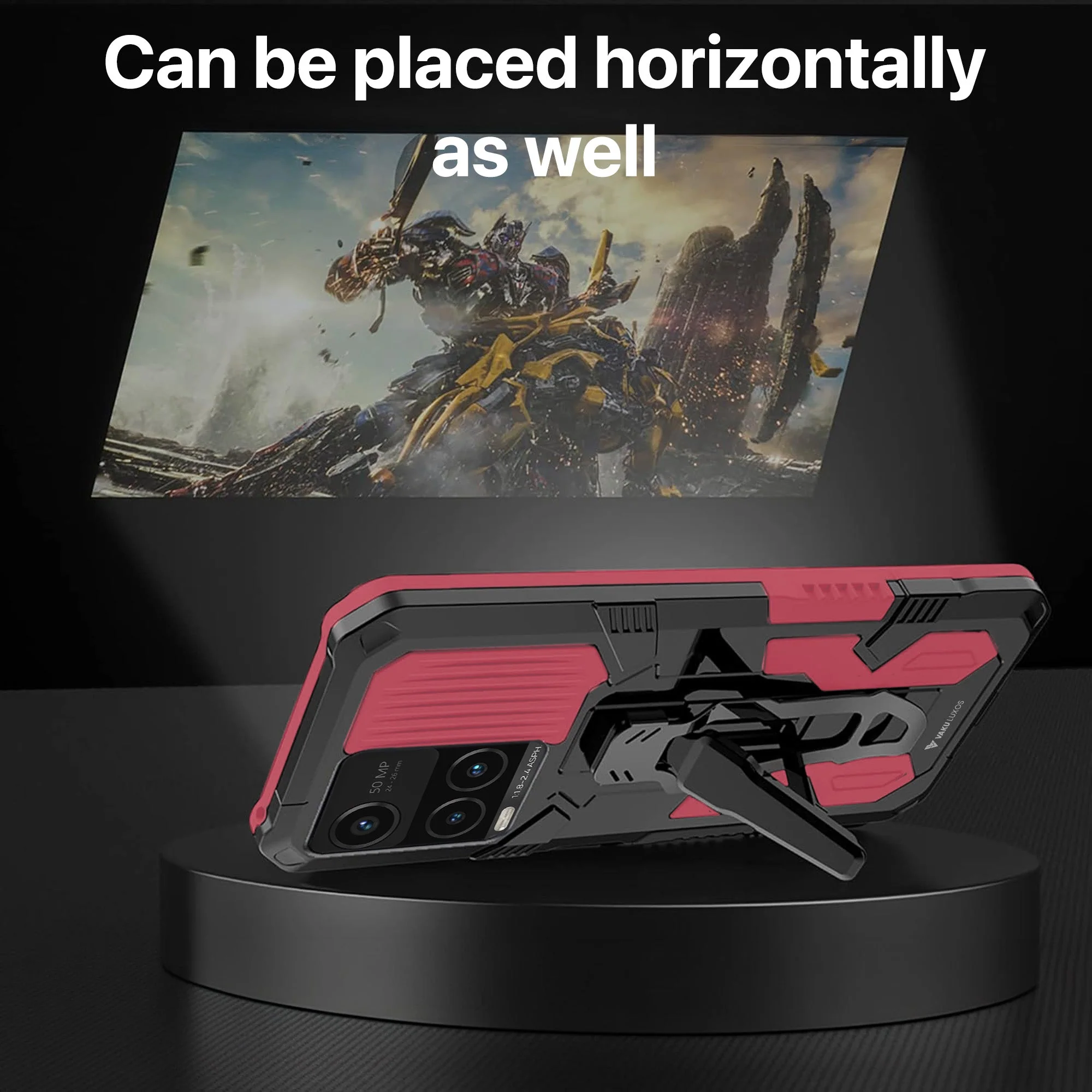 Vaku ® Vivo Y21A Vanguard Military Grade Back Cover - Image 10