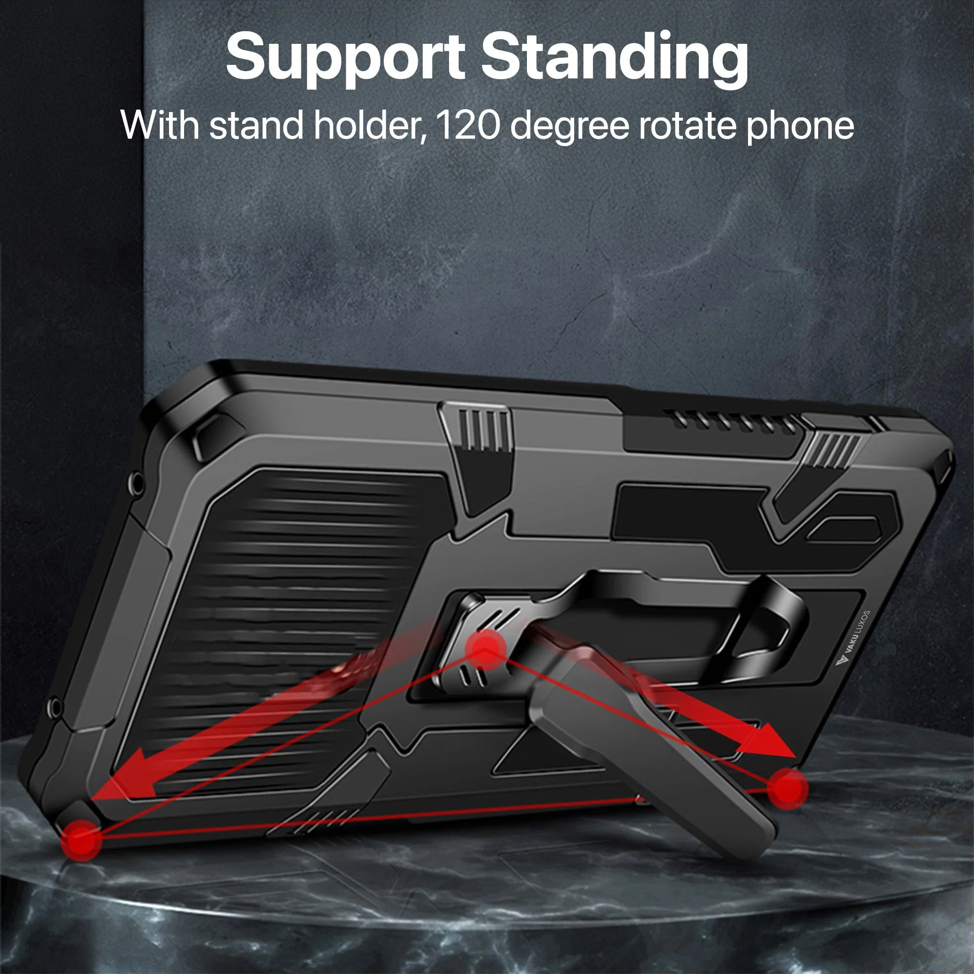 Vaku ® Vivo Y21T Vanguard Military Grade Back Cover - Image 12
