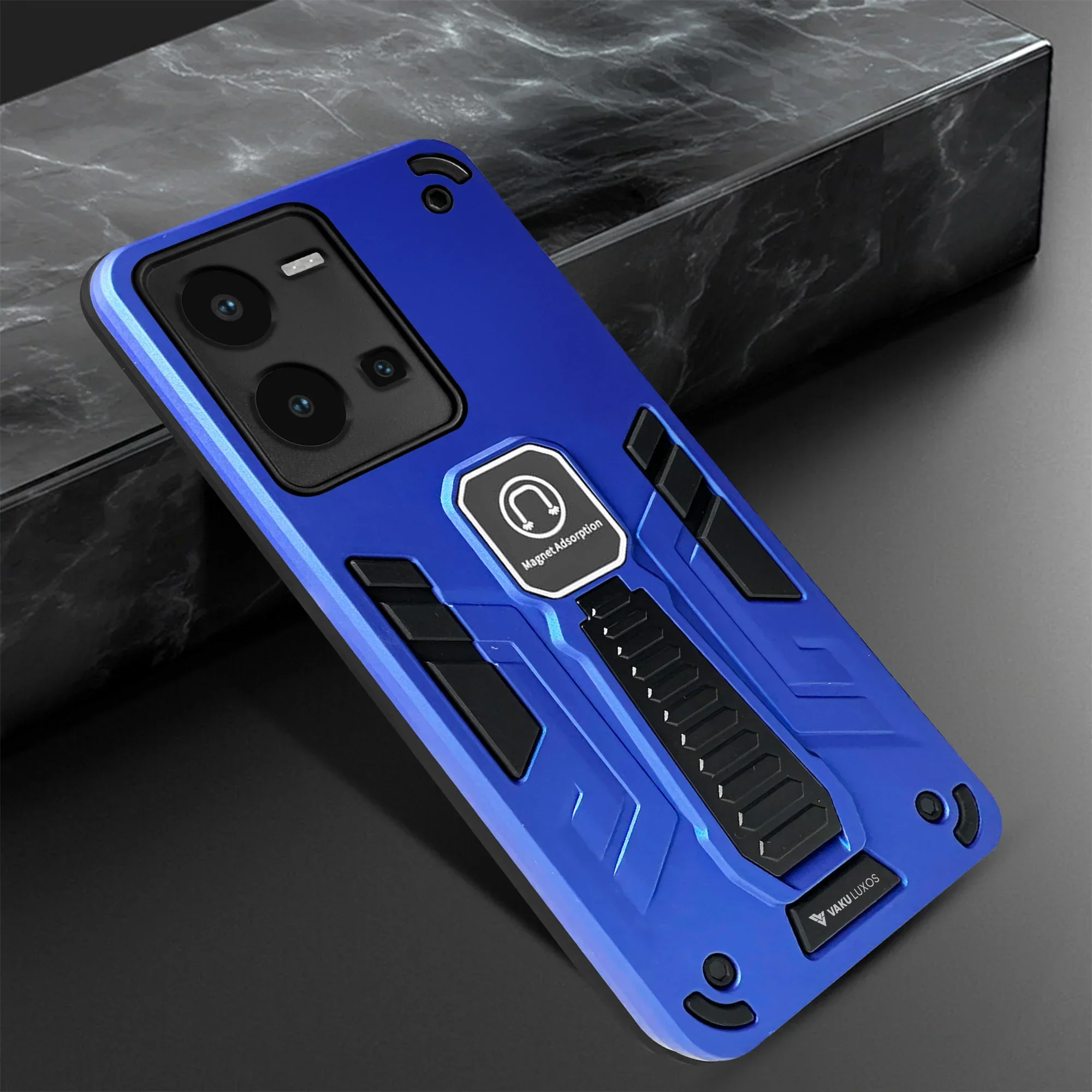Vaku ® Vivo Y35 4G Valor Military Grade Shockproof Back Cover - Image 5