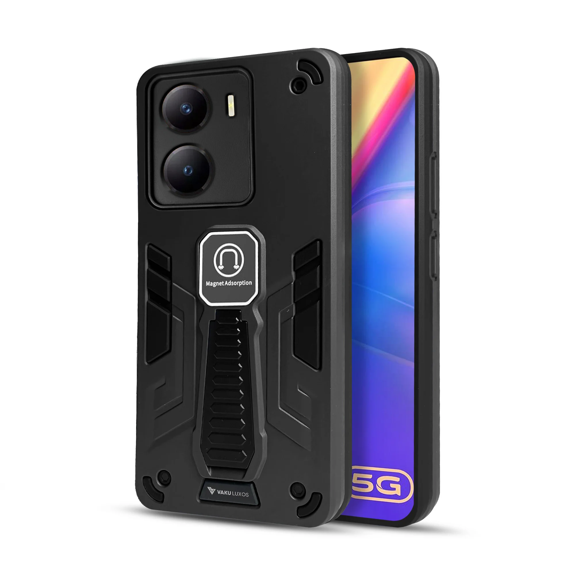 Vaku ® Vivo Y56 5G Valor Military Grade Shockproof Back Cover