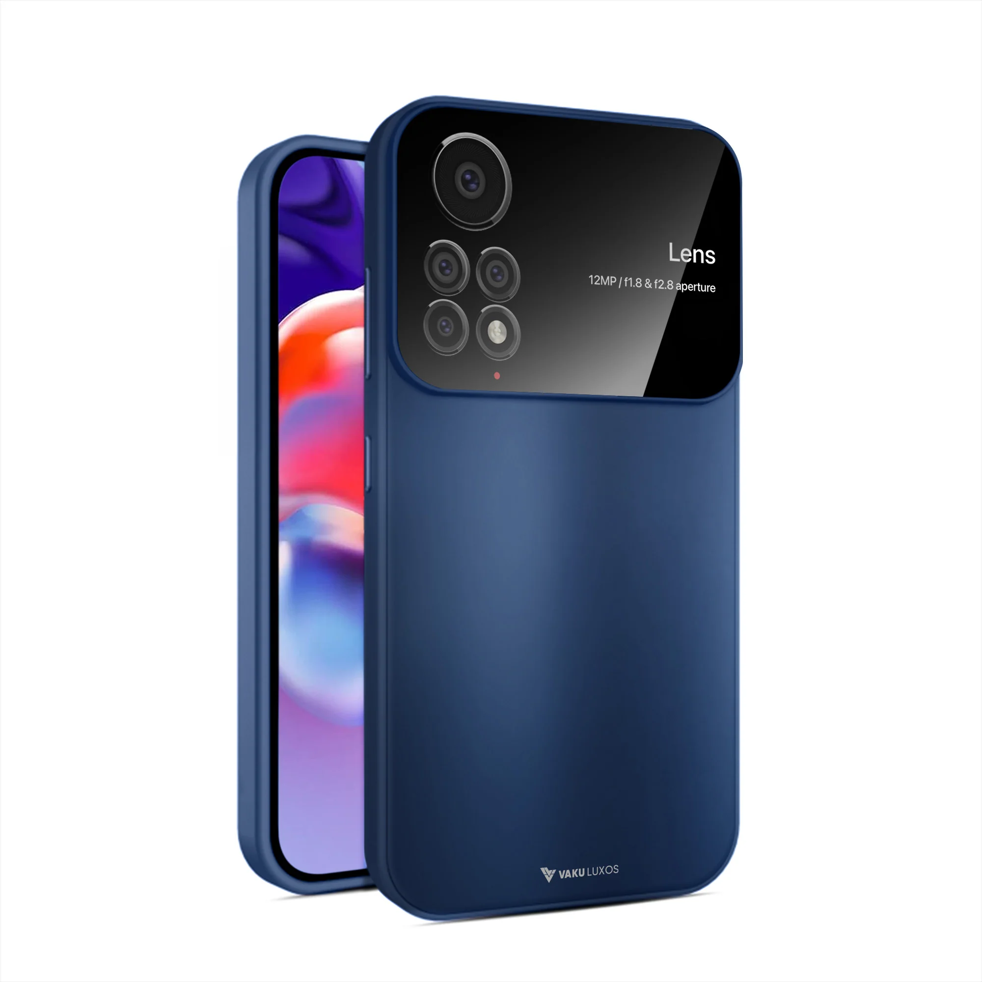 Vaku ® Xiaomi Redmi Note 11 Pro Glazed Polarized Camera Lens Protector Back Cover - Image 16