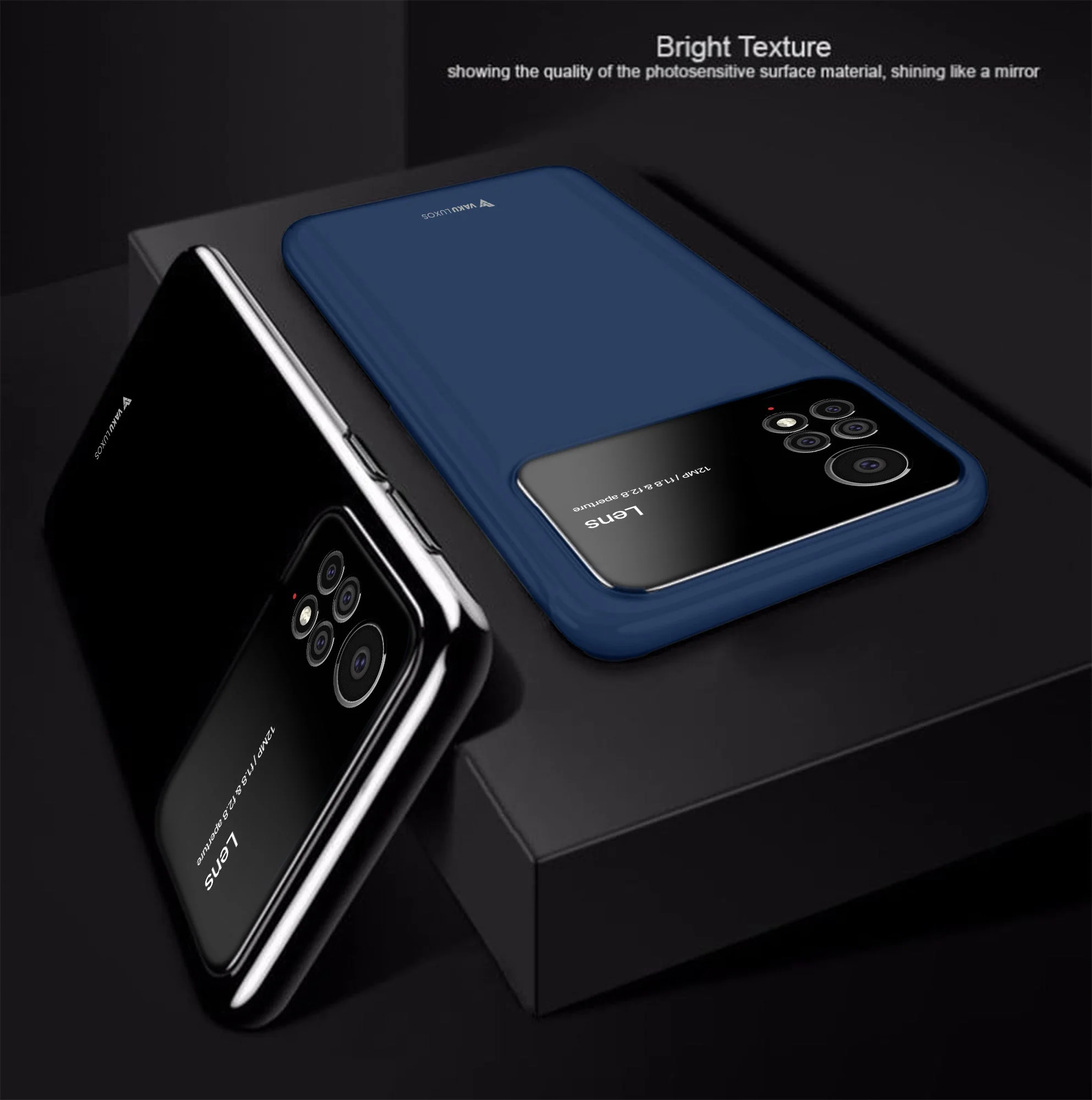 Vaku ® Xiaomi Redmi Note 11 Pro Plus Glazed Polarized Camera Lens Protector Back Cover - Image 6