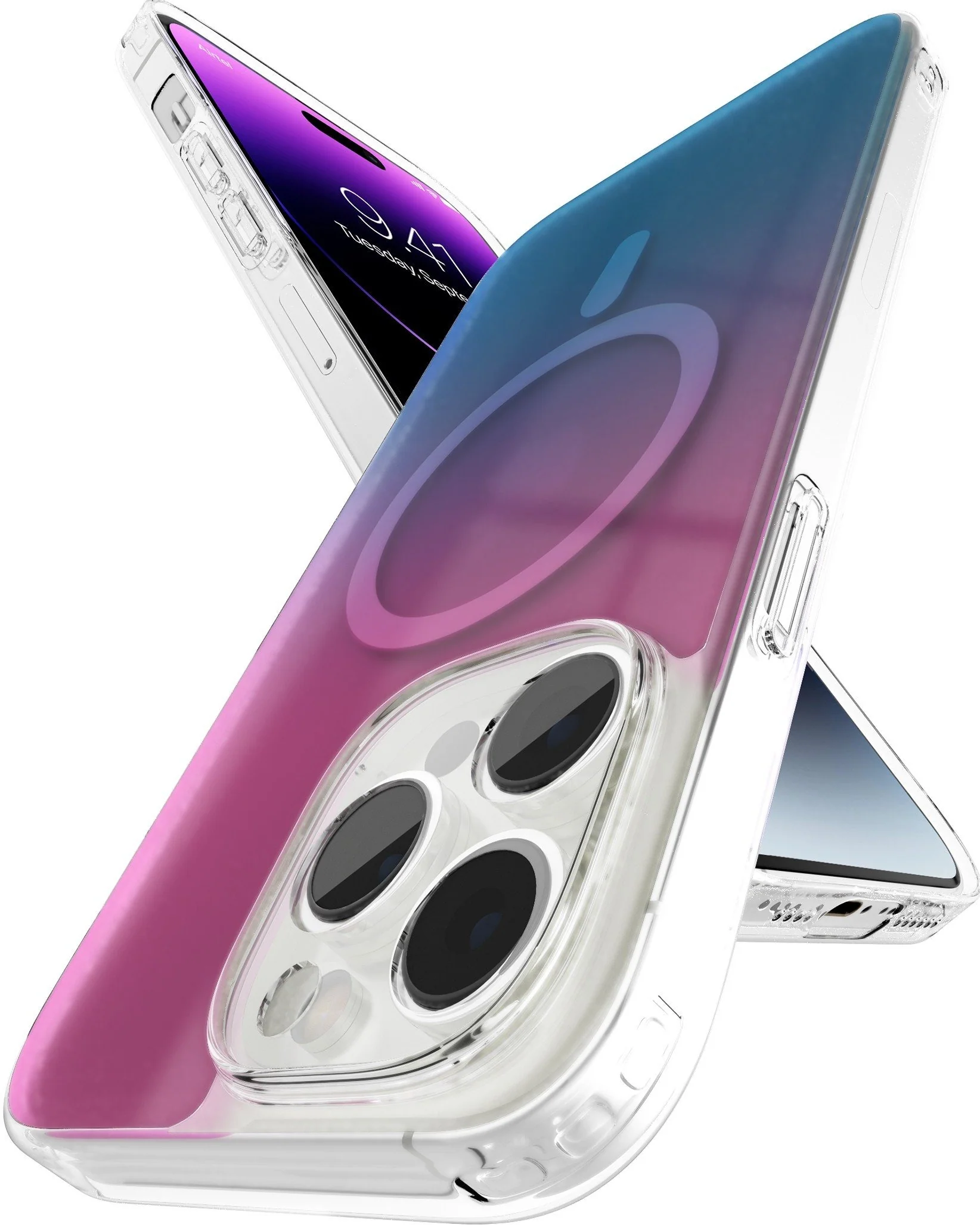 Vaku Luxos ® Apple iPhone 14 Pro Maven Colored Magsafe Series Back Cover - Image 8