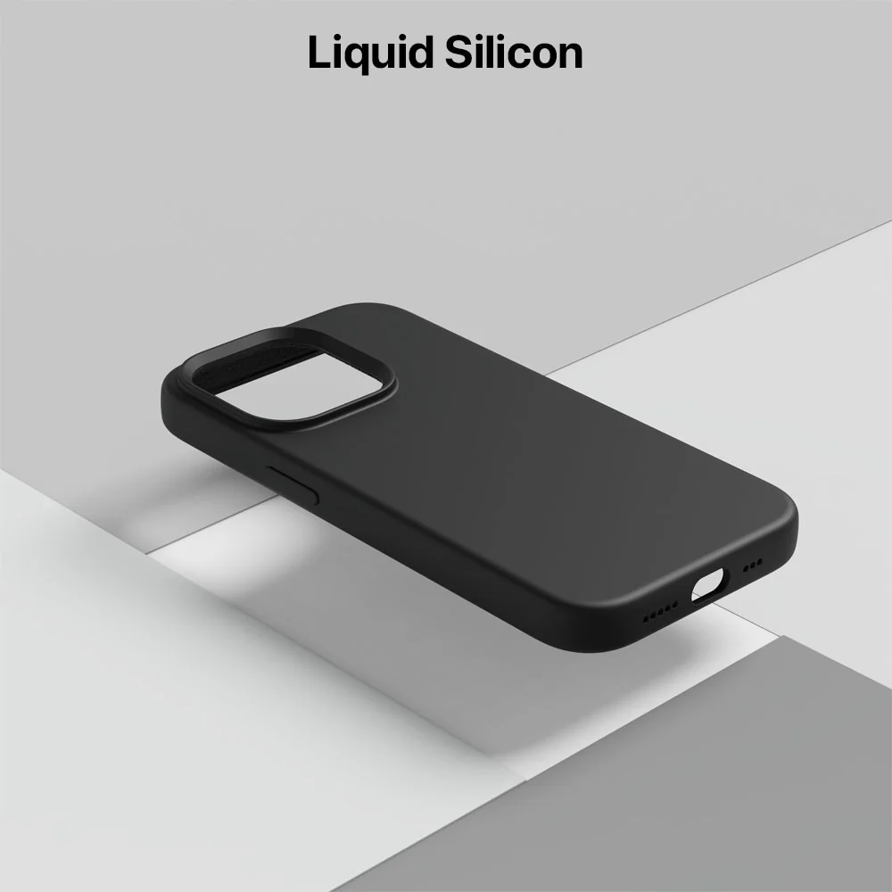 Vaku Luxos ® Apple iPhone 15 Pro Liquid Silicone Back Cover - Image 5