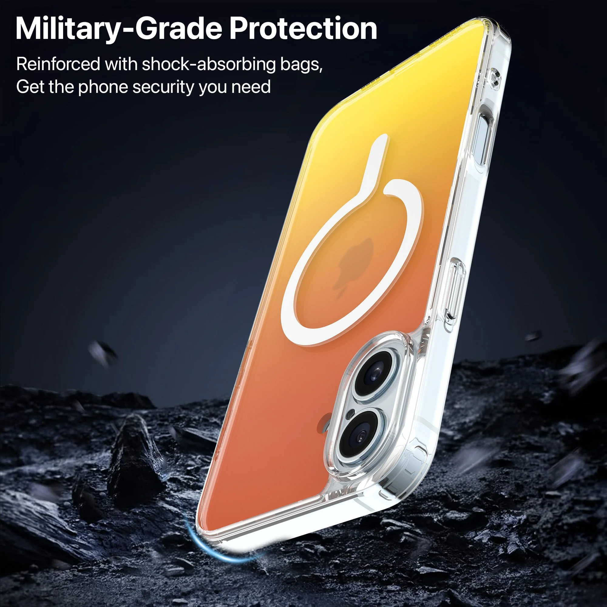 Vaku Luxos ® Apple iPhone 16 Plus Infinity MagPro Gradient Colored Back Cover - Image 4