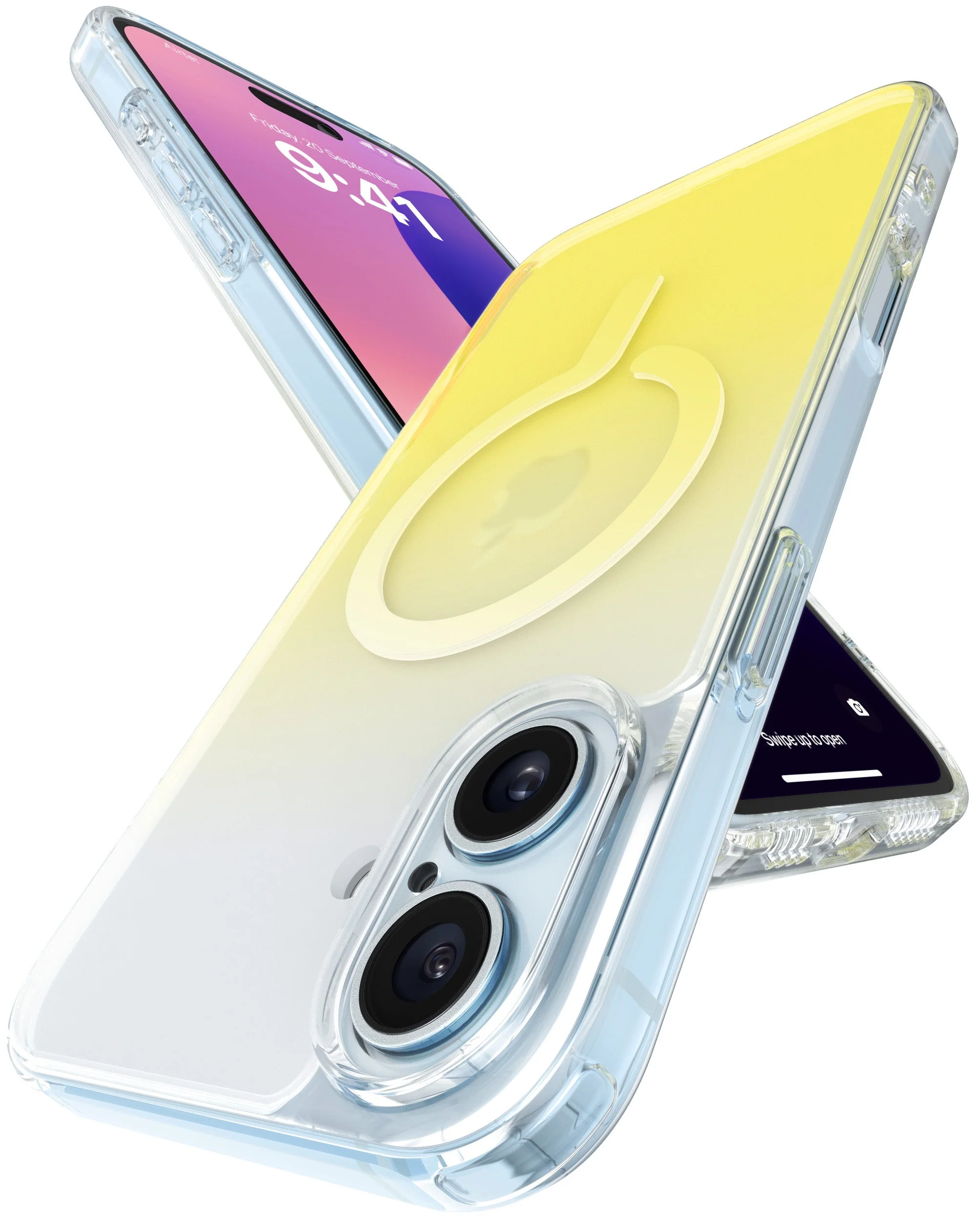 Vaku Luxos ® Apple iPhone 16 Plus Zurich Dual Colored Magsafe Series Back Cover - Image 6