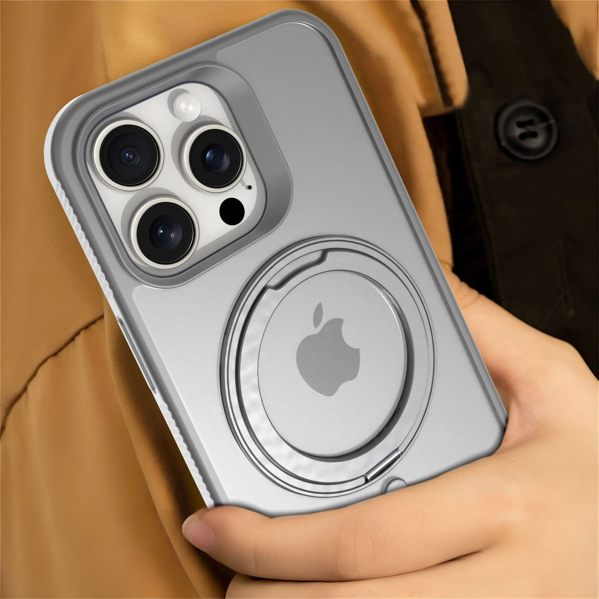 Vaku Luxos ® Apple iPhone 16 Pro Max Castros MagPro Military-Grade Protection Back Cover - Image 5