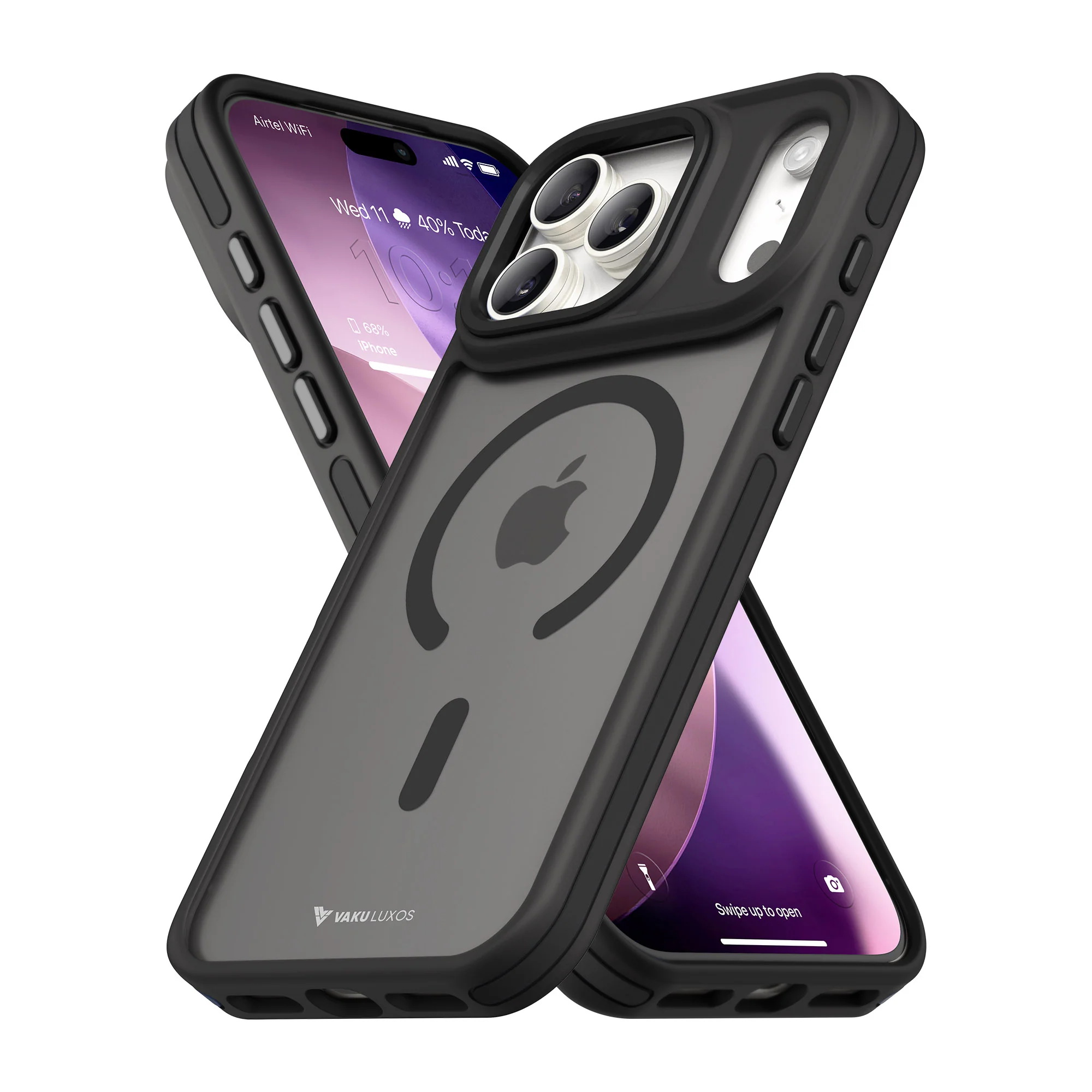 Vaku Luxos ® Apple iPhone 17 Pro Max Avlon Magpro Translucent Back Cover - Image 3
