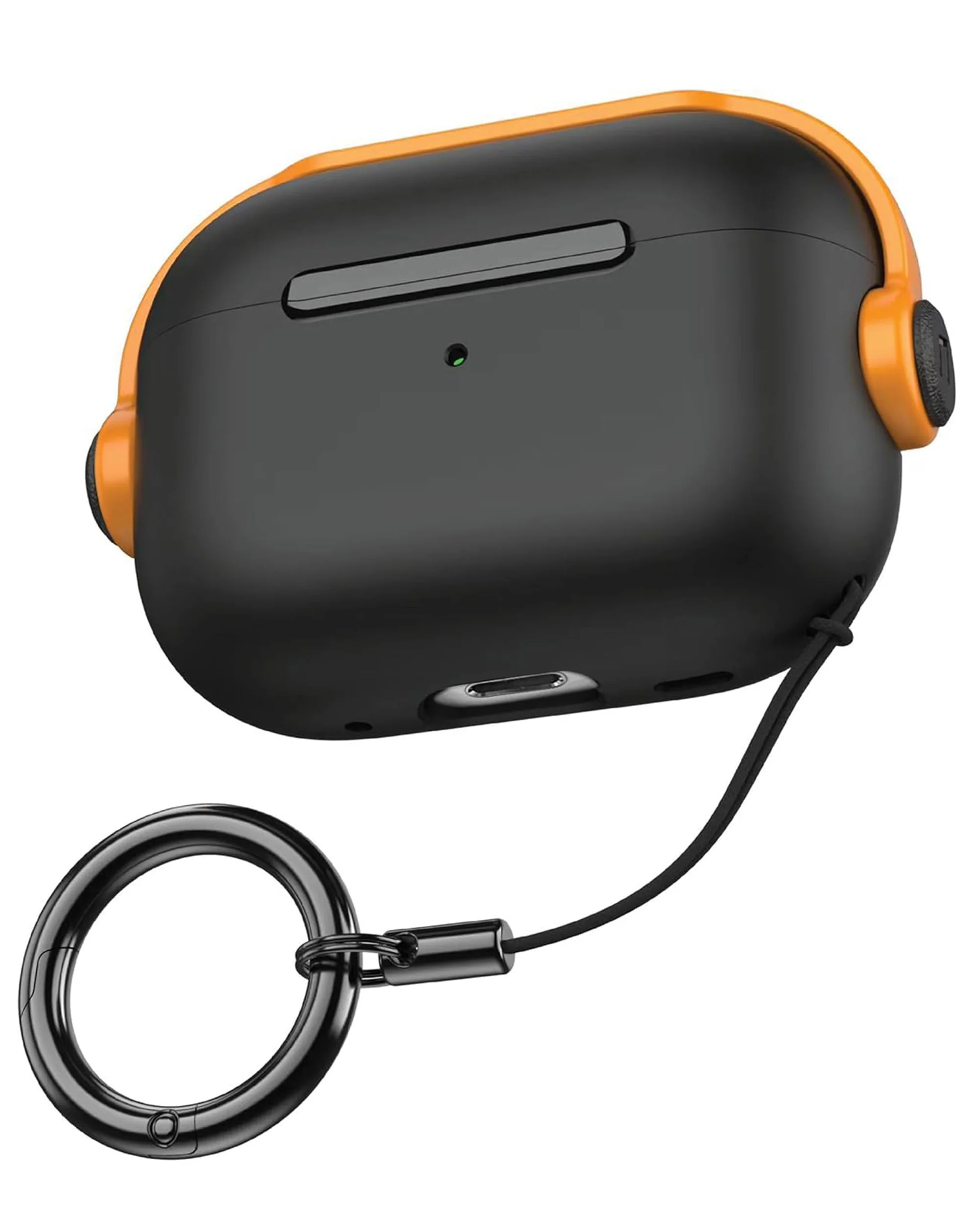 Vaku Luxos ® Neiro Lock Apple Airpods Pro 2 Tough Matte Shockproof Lock Cover Case with Wireless Charging Support