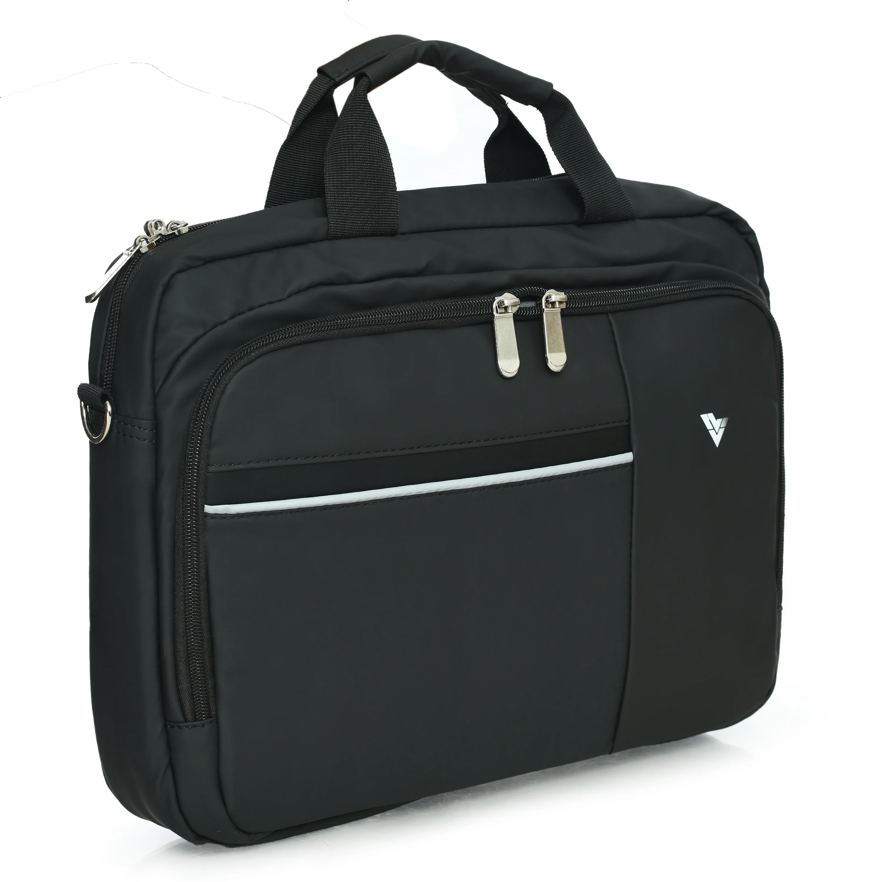 Vaku Luxos® MARSEILLE Sleeve with Strap highly durable Compatilbe for Macbook 13|14" - Black - Image 2